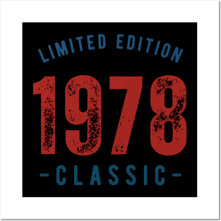 Limited Edition Classic 1978 Posters and Art